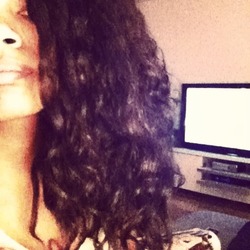 Wash and go  - Brunette, 3c, Long hair styles, Readers, Female, Teen hair, Adult hair hairstyle picture