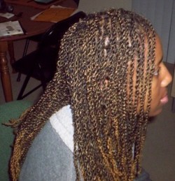 Kinky Twist - Kinky hair, Long hair styles, Braids, Readers, Female, Black hair, Adult hair hairstyle picture