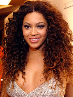 Beyoncé - Celebrities, Long hair styles, Female, Curly kinky hair, Natural Hair Celebration hairstyle picture