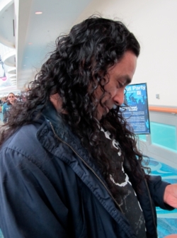Curly man at ISSE - 3b, Male, Long hair styles, Styles hairstyle picture