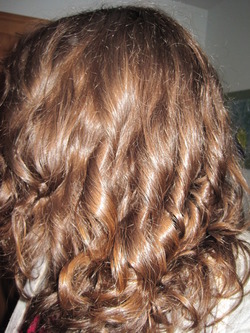 Too bad my hair only looks this good when I use an iron! - Brunette, Wavy hair, Long hair styles, Readers, Female, Curly hair, Adult hair hairstyle picture