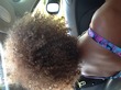 kinky curly spiral look - 