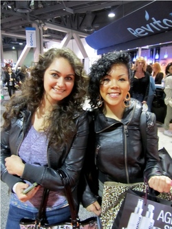 International Salon and Spa Expo 2011 - Brunette, Wavy hair, Medium hair styles, Long hair styles, Female, Curly hair, Black hair, Adult hair, Textured Tales from the Street hairstyle picture