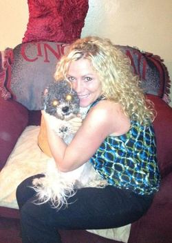 Cindy's Curly Hair - Blonde hairstyle picture