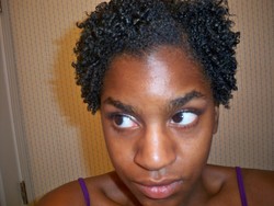 Embracing my curls. whatever type this is! - Brunette, 3c, 4a, Very short hair styles, Kinky hair, Readers, Female, Curly hair, Black hair, Adult hair, Curly kinky hair hairstyle picture
