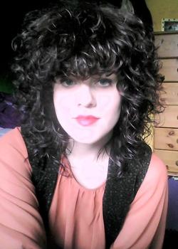Natural - Brunette, Medium hair styles, Readers, Female, Curly hair, Teen hair, Punk hair hairstyle picture