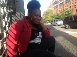 Rough & stuff w/my Afro puff -  hairstyle picture