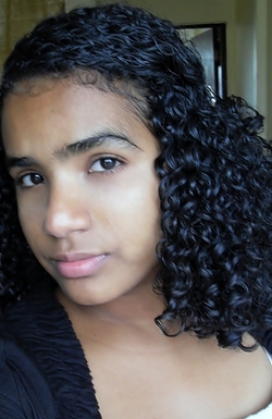 Yo - 3b, Medium hair styles, Wedding hairstyles, Readers, Female, Makeovers, Black hair, Adult hair, Twist out hairstyle picture