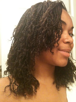 Mo's Mini Twists - Long hair styles, Readers, Female, Curly hair, Black hair, Adult hair hairstyle picture
