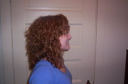 Haircut Right side - Redhead, 3b, 3a, Medium hair styles, Readers, Styles, Female, Curly hair, Adult hair hairstyle picture