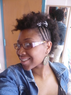 Kinky Mohawk - Short hair styles, Kinky hair, Readers, Styles, Female, Teen hair, Black hair, Mohawk hairstyle picture
