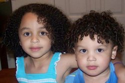 Olivia and Anthony my babies - Brunette, Male, Short hair styles, Medium hair styles, Kids hair, Readers, Female, Curly hair, Black hair hairstyle picture