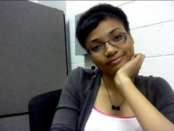 First Afro Style - Brunette, 3c, Very short hair styles, Short hair styles, Afro, Readers, Female, Curly hair, Black hair, Adult hair, Teeny weeny afro, Curly kinky hair hairstyle picture