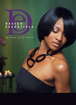 Design Essentials - Medium hair styles, Kinky hair, Styles, Female, Black hair, Straight hair hairstyle picture