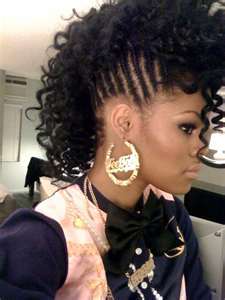 teyana taylor - Celebrities, Long hair styles, Readers, Styles, Female, Curly hair, Black hair, Adult hair, Mohawk hairstyle picture