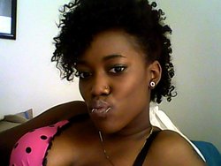 Curly Mohawk - 3c, Medium hair styles, Readers, Styles, Female, Curly hair, Black hair, Adult hair, Mohawk, Punk hair, Natural Hair Celebration hairstyle picture
