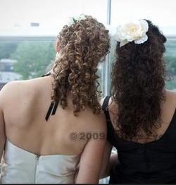 Half Up Formal - Brunette, Blonde, 3b, Medium hair styles, Long hair styles, Wedding hairstyles, Readers, Female, Curly hair, Adult hair, Formal hairstyles, Spiral curls hairstyle picture