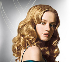 Nexxus - Blonde, 2b, Wavy hair, Medium hair styles, Styles, Female hairstyle picture