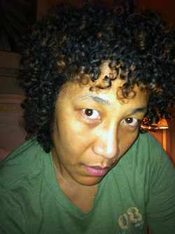 A different view - 3b, 3c, Medium hair styles, Female, Adult hair, Spiral curls hairstyle picture