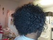 back view - Curly kinky hair