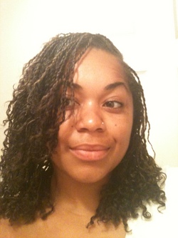 Mo's Mini Twists - Medium hair styles, Readers, Female, Curly hair, Black hair, Adult hair hairstyle picture