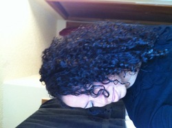 Before devacurl cut Nov.'11' - 3c, Medium hair styles, Readers, Female, Black hair, Adult hair hairstyle picture