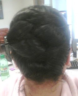 Hypno Bun - Brunette, 3a, Updos, Long hair styles, Wedding hairstyles, Readers, Female, Adult hair, Prom hairstyles, Formal hairstyles, Homecoming hairstyles hairstyle picture