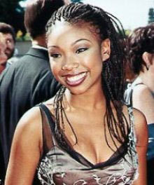Brandy - Brunette, Celebrities, Kinky hair, Long hair styles, Female, Teen hair, Black hair, Micro braids hairstyle picture