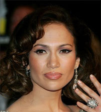 Jennifer Lopez - Brunette, Celebrities hairstyle picture