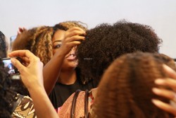 Natural Hair Celebration - Brunette, Very short hair styles, Short hair styles, Kinky hair, Female, Black hair, Adult hair, Natural Hair Celebration hairstyle picture
