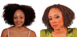 Evan's Makeover - Brunette, Medium hair styles, Kinky hair, Twist hairstyles, Female, Makeovers, Adult hair hairstyle picture