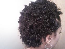 Everyday Hairstyle - 3c, Medium hair styles, Updos, Twist hairstyles, Readers, Styles, Female, Curly hair, Black hair hairstyle picture