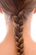 a braid - Straight hair