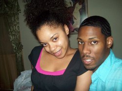just hangin wit my husband here - Brunette, 3c, 4a, Medium hair styles, Updos, Afro, Fall hair, Readers, Female, Curly hair hairstyle picture