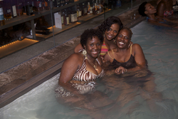 Curly, Wavy, and Locked Beauties Enjoy the Pool - Short hair styles, Medium hair styles, Kinky hair, Female, Adult hair, Curly kinky hair, Textured Tales from the Street hairstyle picture