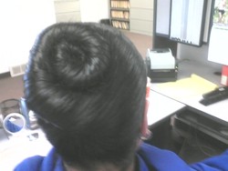 Seashell Bun - Brunette, 3a, Updos, Long hair styles, Wedding hairstyles, Readers, Female, Adult hair, Prom hairstyles, Formal hairstyles, Homecoming hairstyles hairstyle picture