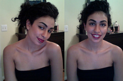 The curly pomp - Readers, 2010 Holiday Photos hairstyle picture