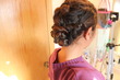 disappearing braid with twists - french braids