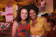 michelle and cassadie pose together for a photo at the curly pool party - Kinky hair, 4a, 4b
