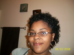 wash n go w/ ecostyler gel - Short hair styles, Readers, Female, Curly hair, Black hair, Adult hair hairstyle picture