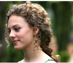 &nbsp;Teen Lovely - Brunette, 3a, Updos, Long hair styles, Styles, Female, Curly hair, Teen hair hairstyle picture