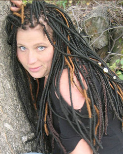 Silky Dreads - Brunette, Long hair styles, Styles, Female, Adult hair, Hair extensions, Dreadlocks, Dreadlock extensions, Silky dreads hairstyle picture