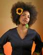 a big look from uncle funkys daughter - afro