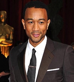 John Legend - Brunette, 3c, Celebrities, Male, Very short hair styles, Afro, 2009 Academy Awards hairstyle picture