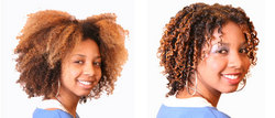Ali, before and after - Redhead, Brunette, 4a, Medium hair styles, Female, Makeovers hairstyle picture