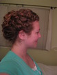 french-twist with a twistside view - Wedding hairstyles