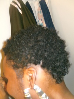 Castor oil and Leave in Conditioner - Very short hair styles, Short hair styles, Readers, Female, Curly hair, Black hair, Adult hair, Natural Hair Celebration hairstyle picture