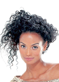 Matrix - Brunette, 3b, 3c, Medium hair styles, Updos, Styles, Female, Black hair hairstyle picture