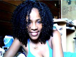 Twist out - Medium hair styles, Long hair styles, Readers, Female, Black hair, Adult hair, Homecoming hairstyles, Twist out, Curly kinky hair, Natural Hair Celebration, 2010 Holiday Photos hairstyle picture