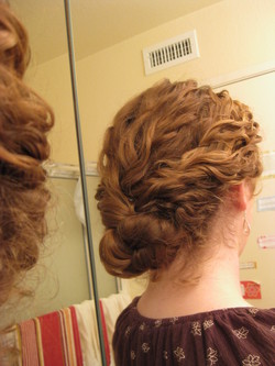 Braided chignon - Wedding hairstyles, Readers hairstyle picture